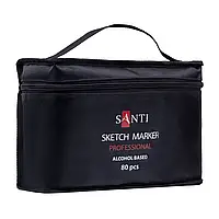 Набір скетч-маркерів SANTI Professional 80 шт (390601)