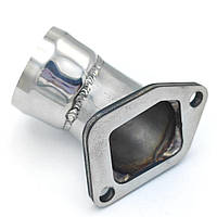 Патрубок помпи 53201303058 КамАЗ  з нержавійки - ДОВІЧНА ГАРАНТІЯ