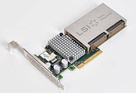 БУ RAID-контроллер LSI Nytro MegaRAID 8100-4i, PCI-e x8, 1Gb, 6GB/S, SFF-8087 (mini SAS) 100GB SLC