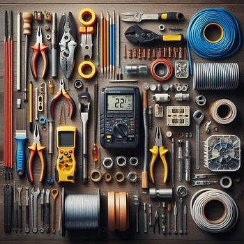 Хамути кабельні, стяжки