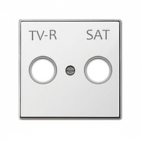 Панель телевизионной розетки TV-R/SAT Niessen Sky 8550.1 BL белый