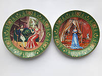 Коллекционные тарелки Limoges Porcelain "Жозефина и Наполеон" (2 штуки)