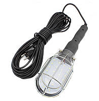 Светодиодная Переносная лампа с удлинителем 24 COB LED - 10 метров W02-10 Чёрная