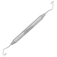 Скалер ручний HSL 34-35, тип лопатка,  металева ручка, двосторонній. Lateral.