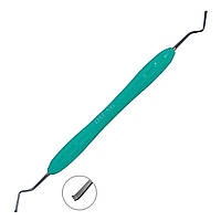 Скалер ручний SO 8-9, тип лопатка, силіконова ручка, Orban, двосторонній