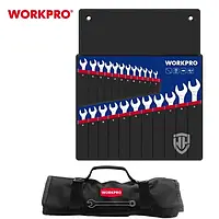 Набор ключей комбинированных WORKPRO (23 шт.) 6-32 мм CR-V PRO PLUS WP202504