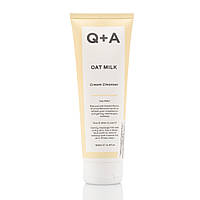 Очищающее кремовое средство с овсяным молочком Q+A Oat Milk Cream Cleanser 125ml