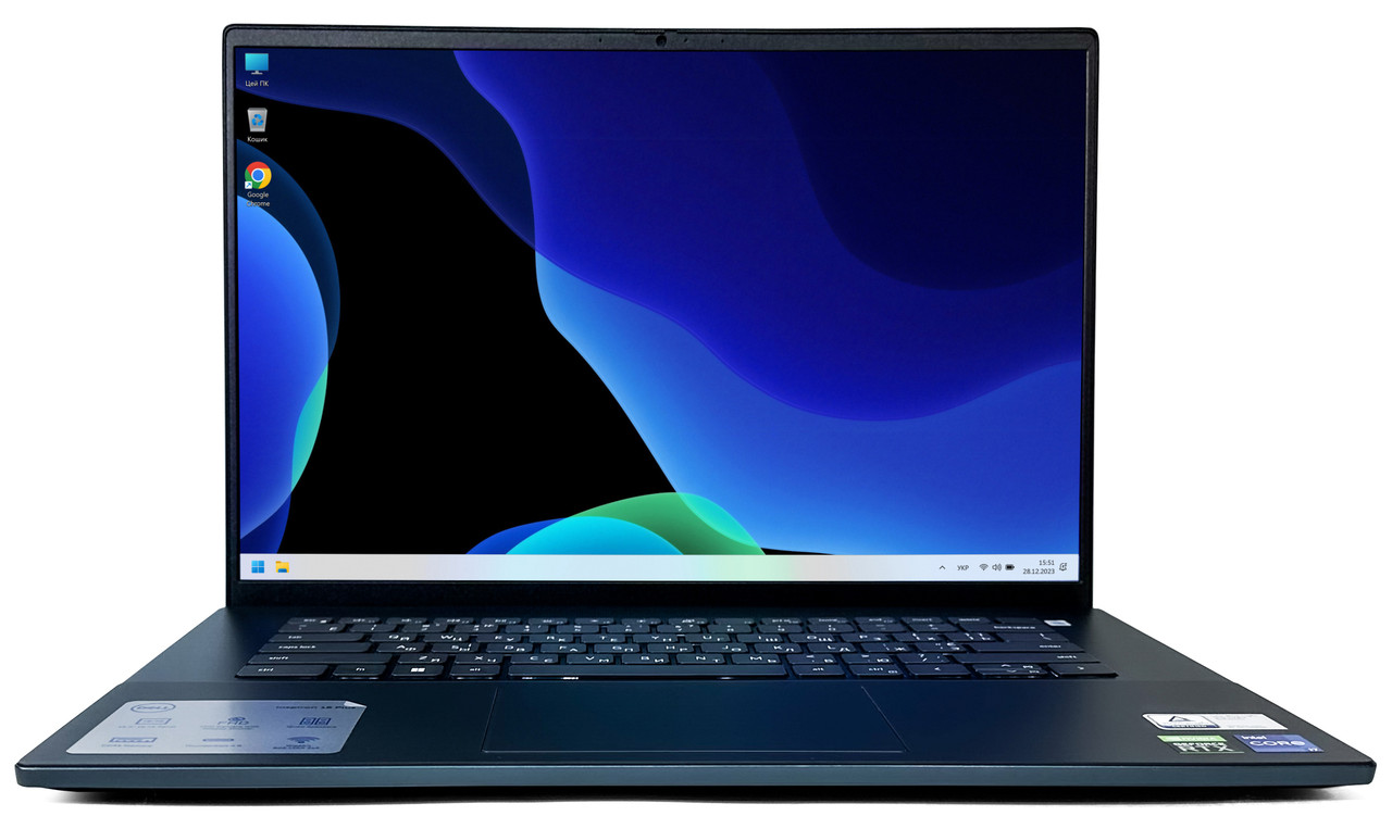 Ноутбук Dell Inspiron 16 Plus 7620: Core i7-12700H / DDR5 16 ГБ / SSD 1 ТБ / GeForce RTX 3050 Ti / 16" 3K