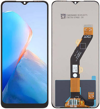 Дисплей + сенсор для Infinix Smart 7 X6515 Black, фото 1