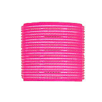 Бигуди для завивки волос с липучкой диаметр 74 мм упаковка 6 шт розовые