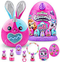 М'яка іграшка Рейнбокорн Банні 20 сюрпризів Rainbocorns Eggzania Surprise Mania Whipper the Bunny