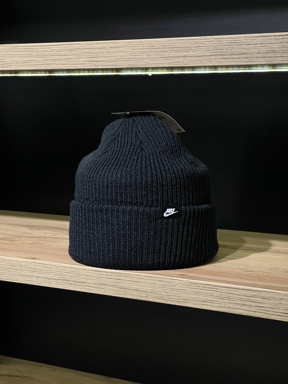 Шапка Nike Peak Standard Cuff Futura Beanie 010 / FB6526-010, фото 1