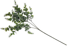 Штучна гілка Евкаліпта, матеріал - пластик, 61см