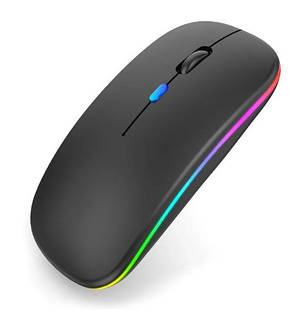 USB-бездротова комп'ютерна миша, зарядка, що світиться 2,4G MB01, фото 2