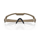 Окуляри балістичні Oakley® SI Ballistic M Frame® Alpha (Terrain Tan; Clear/Grey) Clear/Grey єдиний, фото 4