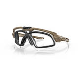 Окуляри балістичні Oakley® SI Ballistic M Frame® Alpha Multi-Lens Kit (Terrain Tan; 4 LS) CLEAR єдиний, фото 2