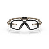 Окуляри балістичні Oakley® SI Ballistic M Frame® Alpha Multi-Lens Kit (Terrain Tan; 4 LS) CLEAR єдиний, фото 3