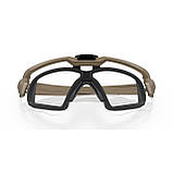 Окуляри балістичні Oakley® SI Ballistic M Frame® Alpha Multi-Lens Kit (Terrain Tan; 4 LS) CLEAR єдиний, фото 4