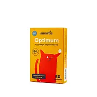 Smartis Optimum дополнительный корм с железом для кошек, 50 таблеток