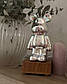 3D нічник Мишка світильник Bearbrick, фото 2