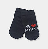 Шкарпетки для немовлят з написом "I love dad" "I love mum" TM TwinSocks 10-12 (18-19), фото 3