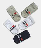 Шкарпетки для немовлят з написом "I love dad" "I love mum" TM TwinSocks 10-12 (18-19), фото 4
