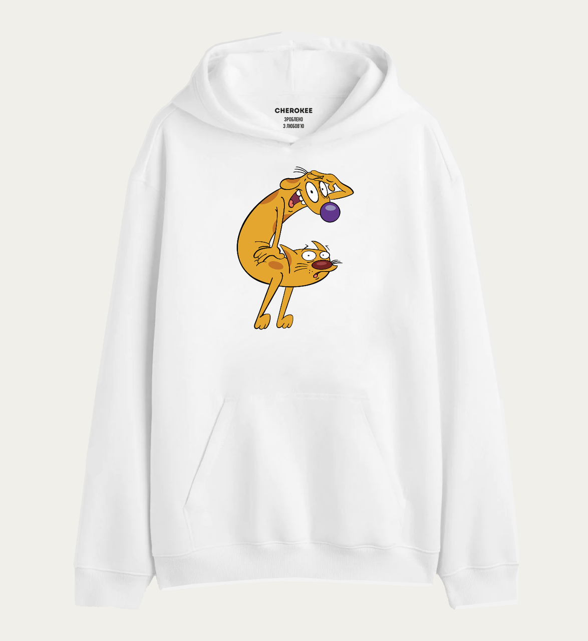 Толстовка з принтом "CAT DOG", фото 1