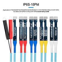 Кабелі для блоків живлення 2 в 1 Sunshine IBOOT D з роз'ємами для підключення плат iPhone 6S - 15PM / Android, фото 5