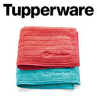Салфетка полотенце для сушки посуды 2 шт ( красное и зеленое ) Tupperware