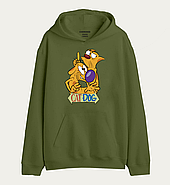 Толстовка з прикольним принтом на подарунок "Кіт та Пес Найкращі друзі", фото 3