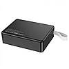 Павербанк 75000 mAh УМБ Power Bank HOCO Overlord J94 Type-C 3USB QC Black, фото 3