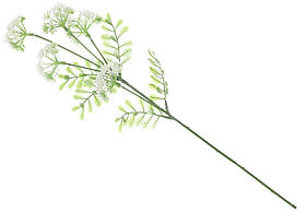 Штучна гілка цвітіння, матеріал - пластик, 47см