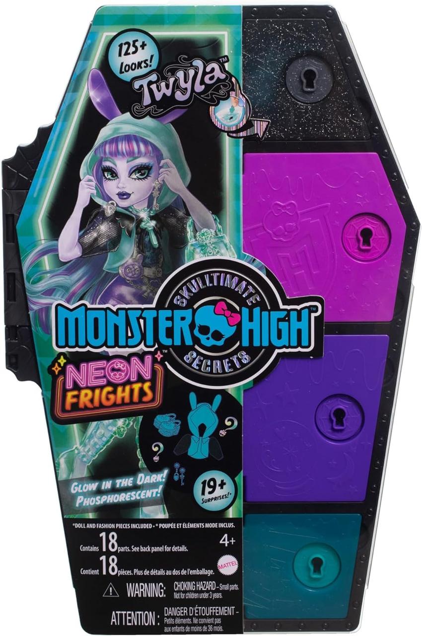 Лялька Твайла Монстер Хай Неон Monster High Twyla Skulltimate Secrets HNF82