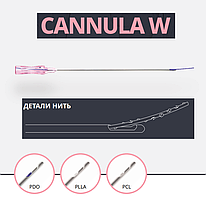 AestheLine CANNULA W PDO  18Gx100 mm (2 шт.)