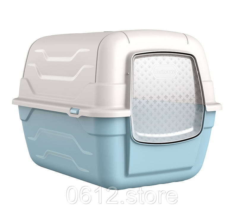 Закритий туалет для котів і собак Roto Toilet з фільтром і лопаткою, фото 1