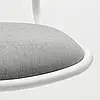 IKEA ORFJALL Дитячий стілець, білий / Vissle світло-сірий, (105.018.84), фото 3