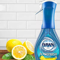 Спрей для мытья посуды Dawn Platinum Powerwash fresh з лимоном 473 мл США