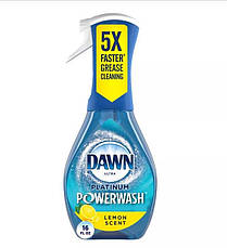 Спрей для миття посуду Dawn Platinum Powerwash fresh з лимоном 473 мл США, фото 2