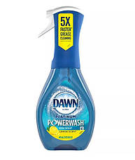 Спрей для миття посуду Dawn Platinum Powerwash fresh з лимоном 473 мл США, фото 3