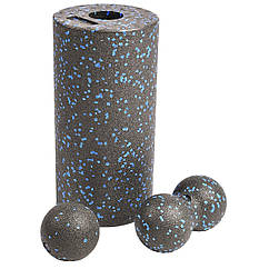 Набір пінних масажерів AIRM HEALTH для йоги та фітнесу 3 шт. (8728)