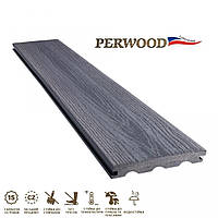 Террасная доска ДПК Perwood NATURAL MASSIVE (полнотелая)