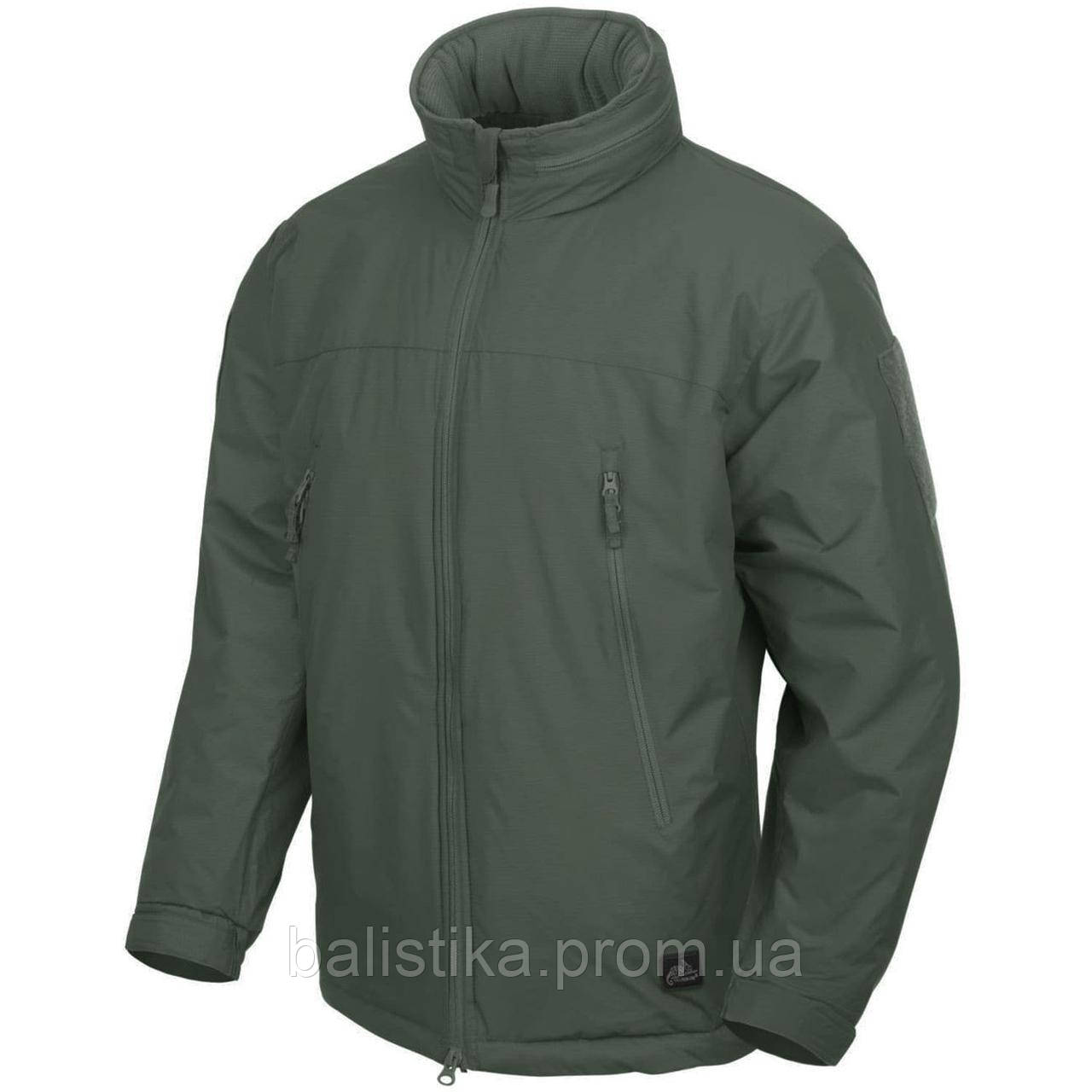 Куртка зимняя Helikon-Tex Level 7 Lightweight Winter Jacket-Climashield® Apex 100g-Alpha Green,куртка НАТО