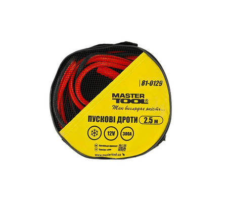 Провід пусковий Mastertool – 300A x 2,5 м, фото 2