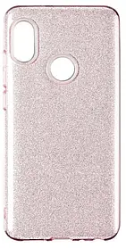 Силікон Huawei P Smart Plus pink Glitter