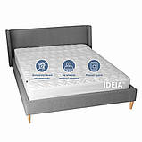 Наматрацник Lux Elite з бортом ТМ IDEIA щіл. 250 гр/м2 80х190х25 см, фото 7