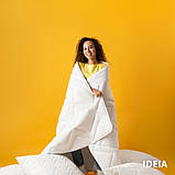 Ковдра зимова NORDIC COMFORT полуторна 155х210 см IDEIA антиалергенна тепла біла, фото 7