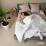 Ковдра зимова NORDIC COMFORT полуторна 155х210 см IDEIA антиалергенна тепла біла, фото 10