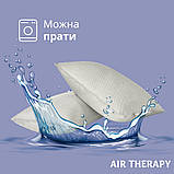 Набір подушок з дихаючою сіткою та аналогом лебединого пуху AIR THERAPY 50х70, 2 шт сірий, фото 2