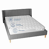 Наматрацник NORDIC COMFORT 80х190х35 см IDEIA пл 150 натяжний з бортом по периметру захисний, фото 4