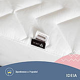 Наматрацник NORDIC COMFORT 200х200х35 см TM IDEIA пл 150 г/м2, натяжний з бортом по периметру, фото 7